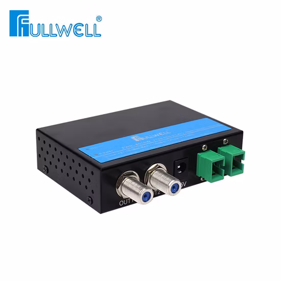 Fullwell FTTH Wdm AGC Optical Receiver with 2RF Output
